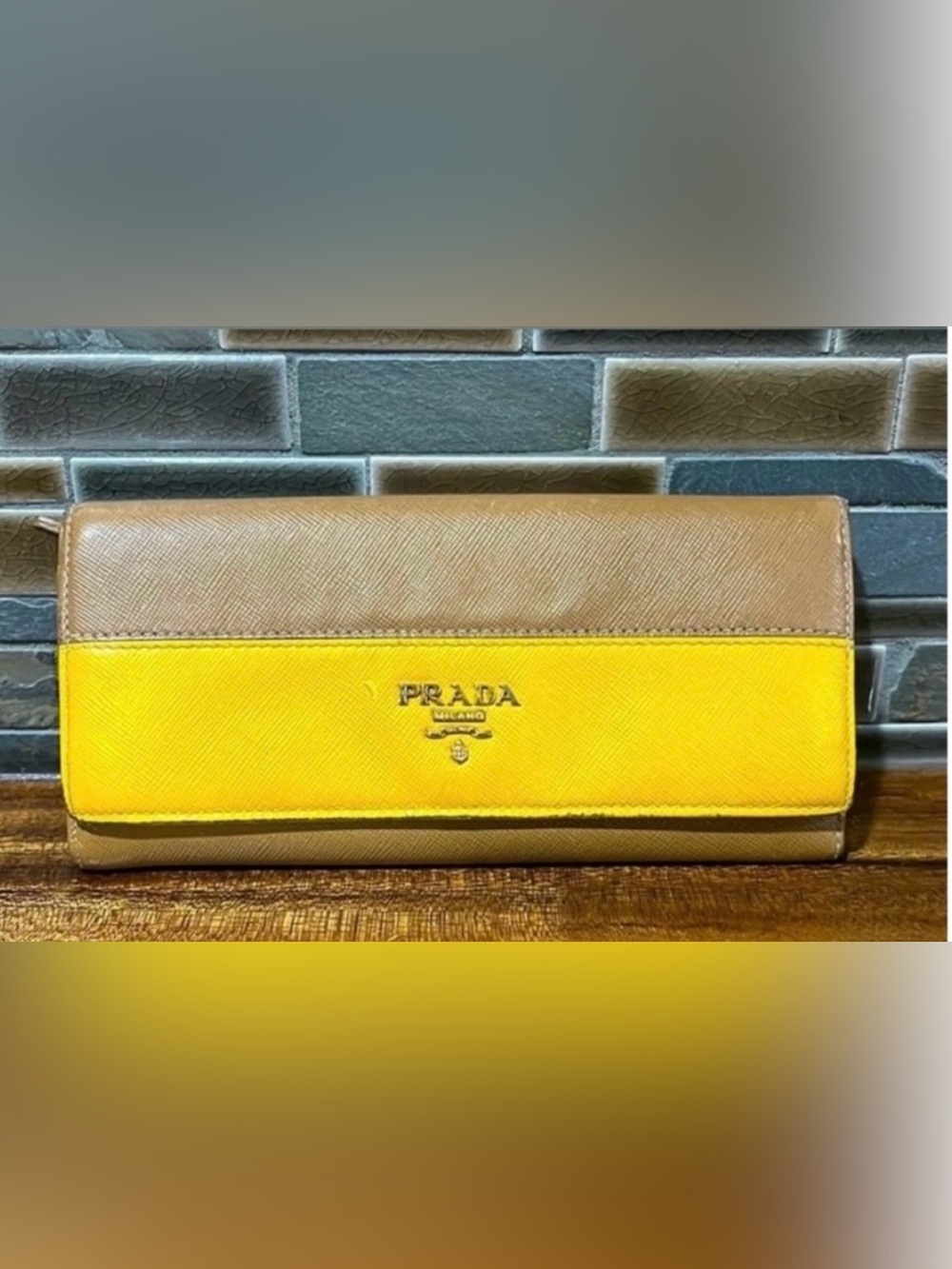 Prada Saffiano Leather Long Wallet - Picture 15 of 15